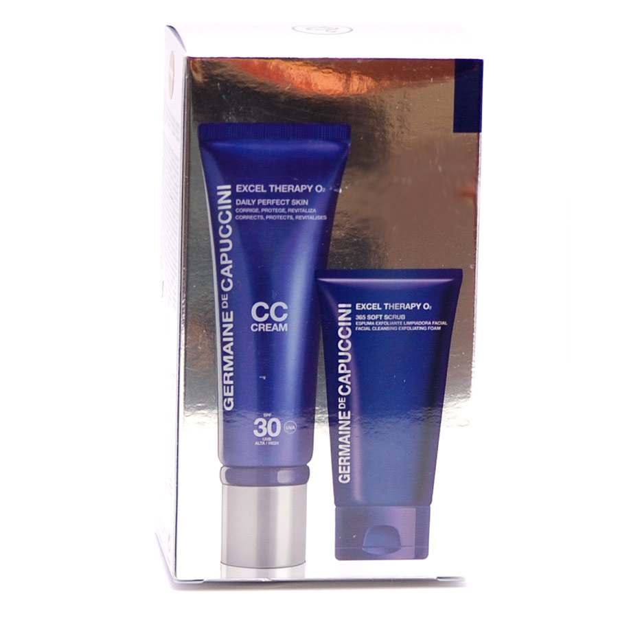 excel therapy o2 set cc cream bronce g.capuccini 50ml